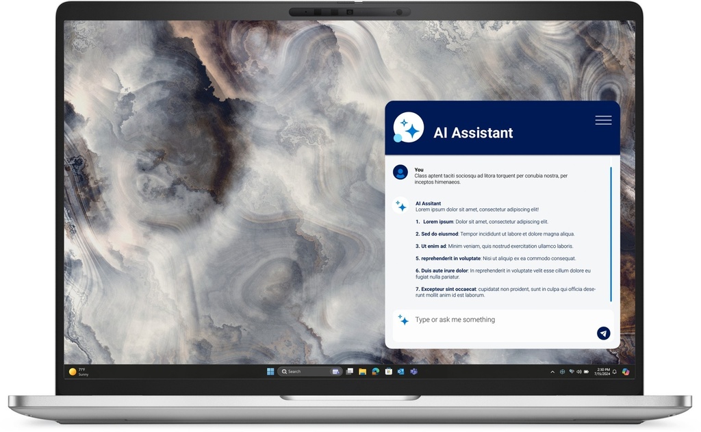 Dell Pro 16 Plus Laptop Copilot+ PC Intel Core Ultra 7 268V, 32GB, 512GB SSD